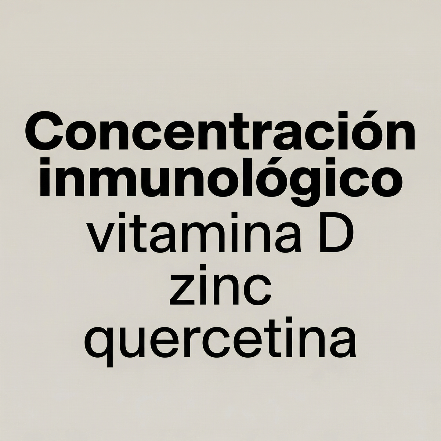 Concentración inmunológica