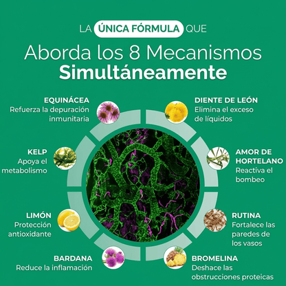 Nueva fórmula de máxima potencia: cápsulas de drenaje linfático de Sculptique™